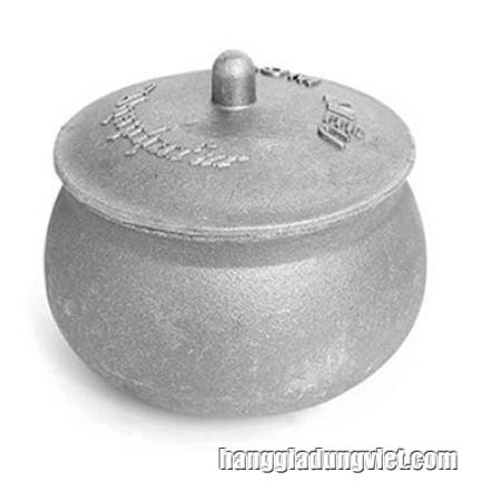 Nồi Cơm Niêu Nhôm Đúc Nguyên Khối Cỡ Lớn 12.5x11cm