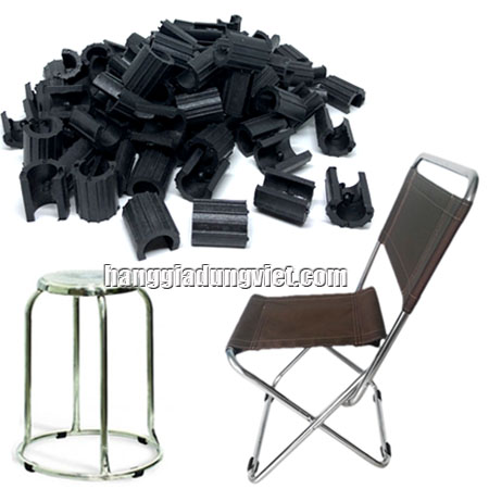 Nút Nhựa Bọc Chân Ghế Xếp Sắt Tròn Phi 16 (10 cái)