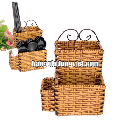 Ống Đũa Muỗng Để Bàn 3in1 Tiện Dụng