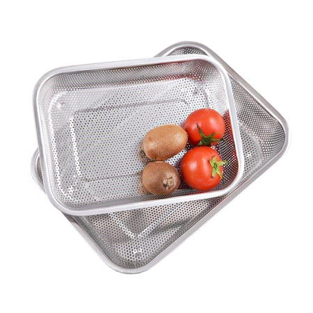 Rổ Lưới Dày Inox Cao Cấp Không Rỉ (Nhiều size)