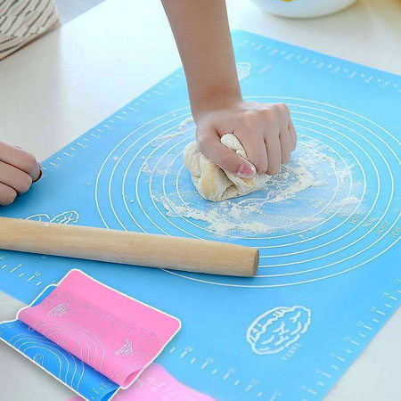 Tấm Lót Nhào Bột Chống Dính Silicon 50x40CM