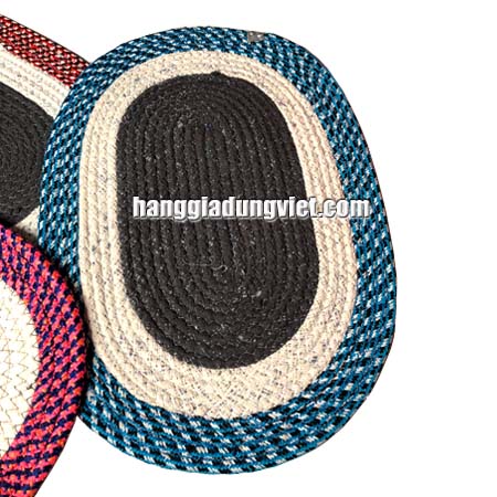 Thảm Thun Oval Cỡ Lớn 50x70CM (Màu sắc ngẫu nhiên)