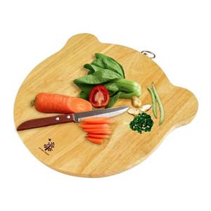 Thớt Gỗ Mặt Gấu 24 x 26,7 x 1,8 cm 