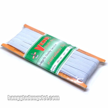 Thun Luồn Quần Áo 1 Phân Màu Trắng (1 met)