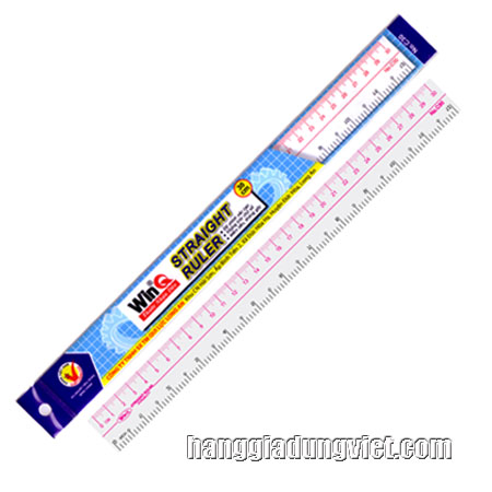 Thước Kẻ Học Sinh Nhựa Dẻo WinQ C30
