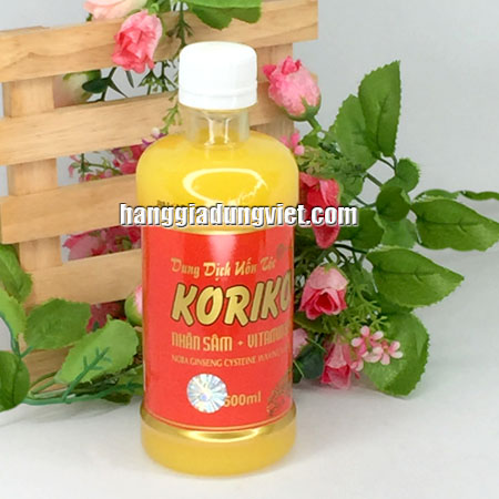 Thuốc Uốn Tóc Sâm Đỏ Chai Lớn 500ml