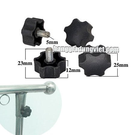 Túi 10 Khoá Gài Chốt Gài Vít Tăng Chỉnh 5mm