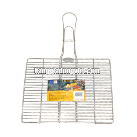 Vỉ Nướng Inox Cao Cấp 30x24cm (Không Nhiễm Từ)