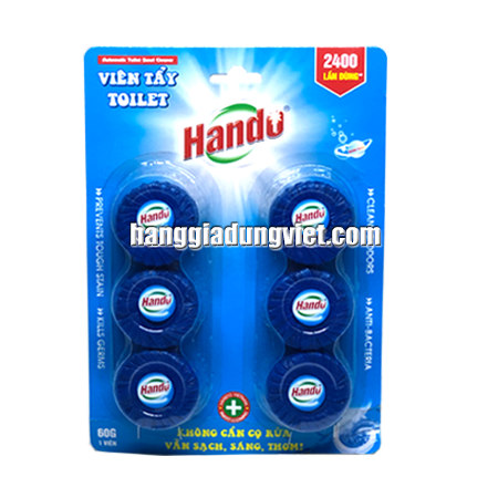 Viên Tẩy Khử Mùi Toilet Thế Hệ Mới 2400 Lần Dùng