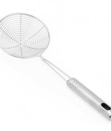 Vợt Chiên Vớt Ráo Dầu Cán Inox ĐK 14cm
